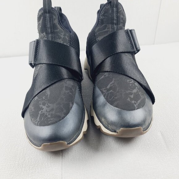 Sorel Women's Black Kinetic Sneak Slip-On High-Top Sneaker Shoes Size US 9.5 - Picture 4 of 11